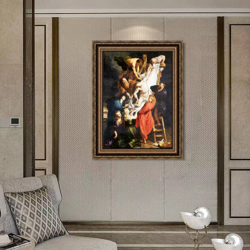 INVIN ART Framed Canvas Art Giclee Print Series#001 by Peter Paul Rubens Wall Art