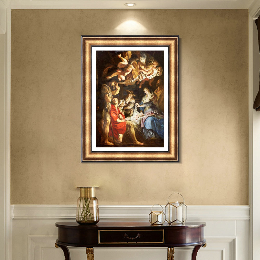 INVIN ART Framed Canvas Art Giclee Print Series#002 by Peter Paul Rubens Wall Art