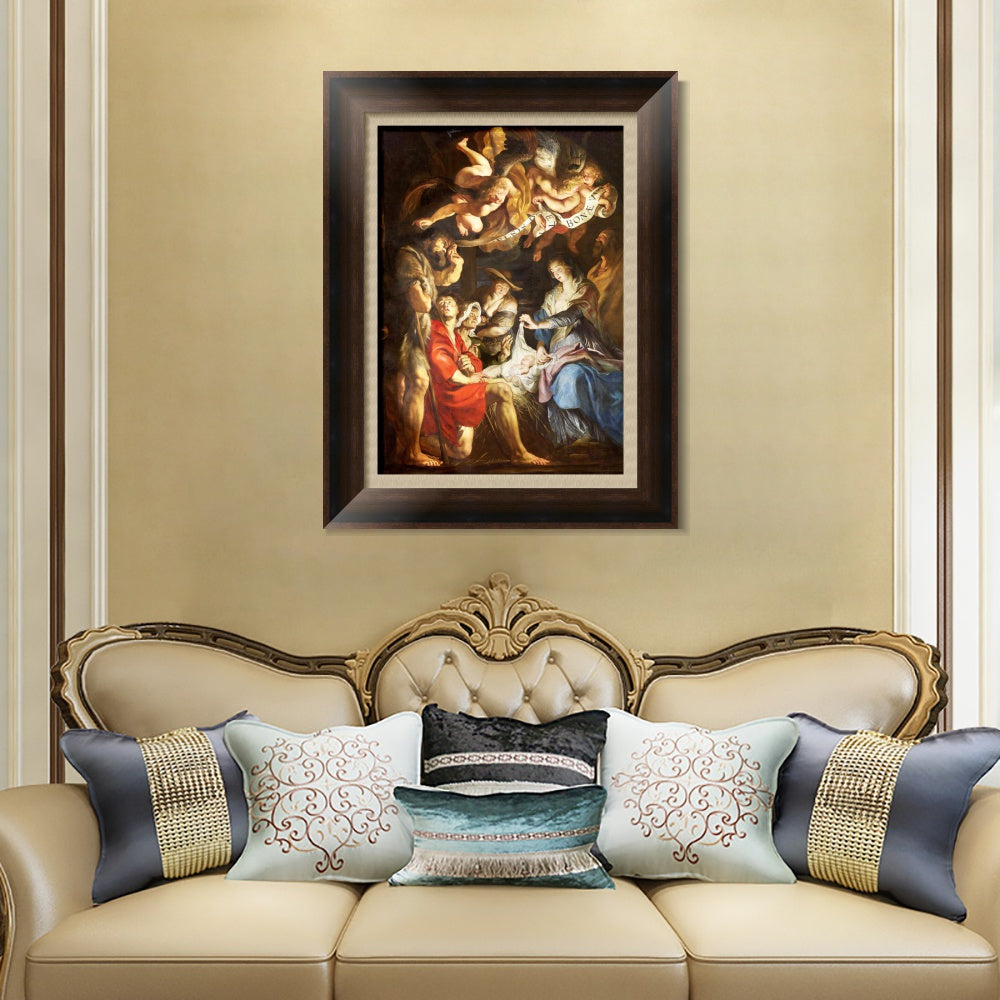 INVIN ART Framed Canvas Art Giclee Print Series#002 by Peter Paul Rubens Wall Art