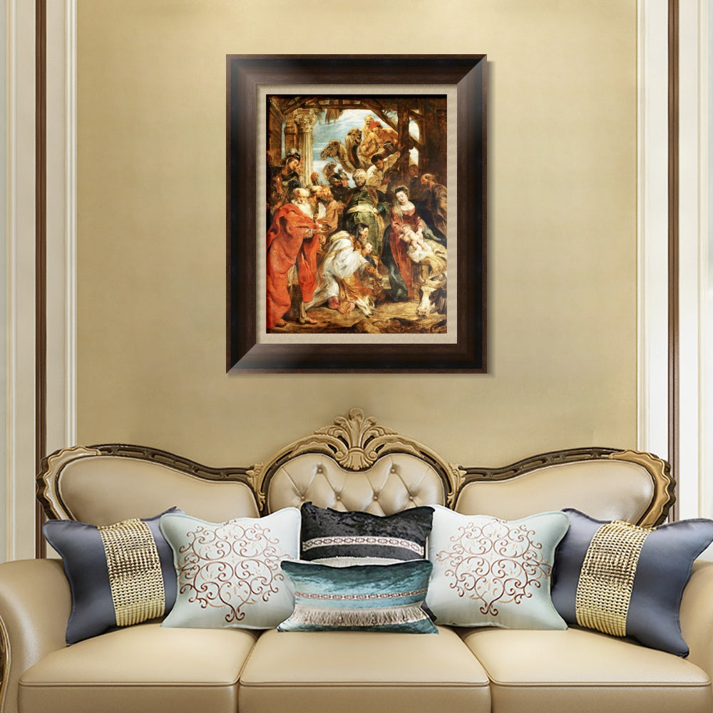INVIN ART Framed Canvas Art Giclee Print Series#003 by Peter Paul Rubens Wall Art