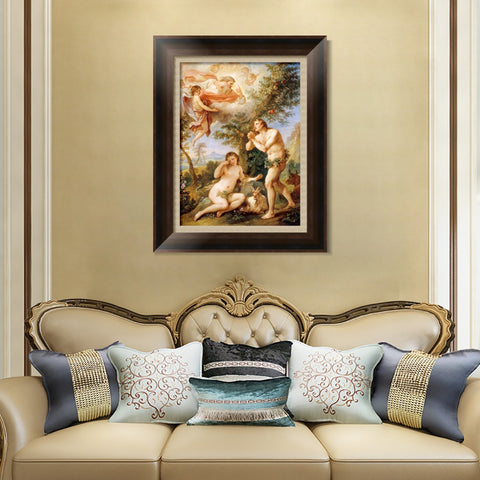 INVIN ART Framed Canvas Art Giclee Print Series#005 by Peter Paul Rubens Wall Art Living Room Home Office Decorations