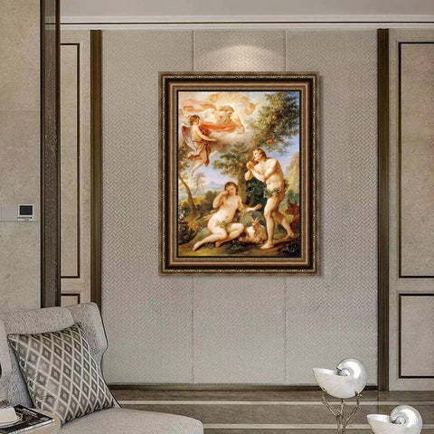INVIN ART Framed Canvas Art Giclee Print Series#005 by Peter Paul Rubens Wall Art Living Room Home Office Decorations