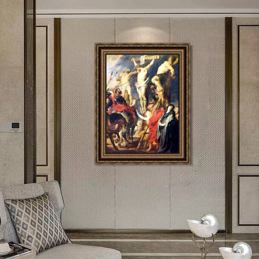 INVIN ART Framed Canvas Art Giclee Print Series#010 by Peter Paul Rubens Wall Art