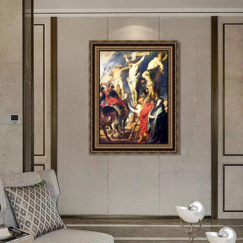 INVIN ART Framed Canvas Art Giclee Print Series#010 by Peter Paul Rubens Wall Art Living Room Home Office Decorations