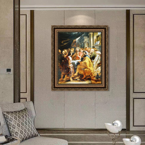 INVIN ART Framed Canvas Art Giclee Print Series#011 by Peter Paul Rubens Wall Art Living Room Home Office Decorations