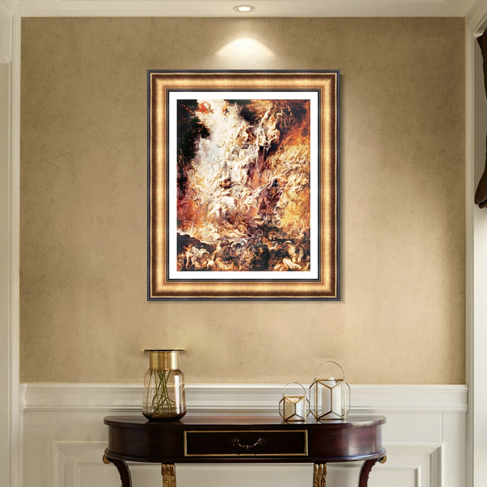 INVIN ART Framed Canvas Art Giclee Print Series#012 by Peter Paul Rubens Wall Art
