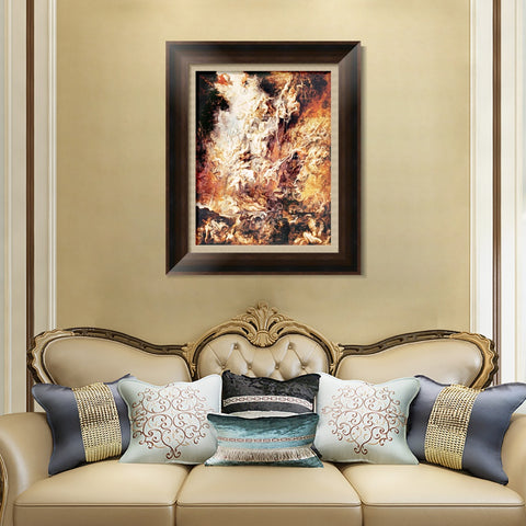 INVIN ART Framed Canvas Art Giclee Print Series#012 by Peter Paul Rubens Wall Art Living Room Home Office Decorations
