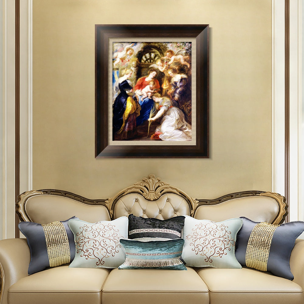 INVIN ART Framed Canvas Art Giclee Print Series#013 by Peter Paul Rubens Wall Art