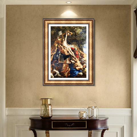 INVIN ART Framed Canvas Art Giclee Print Series#017 by Peter Paul Rubens Wall Art Living Room Home Office Decorations