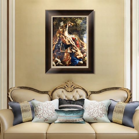 INVIN ART Framed Canvas Art Giclee Print Series#017 by Peter Paul Rubens Wall Art Living Room Home Office Decorations