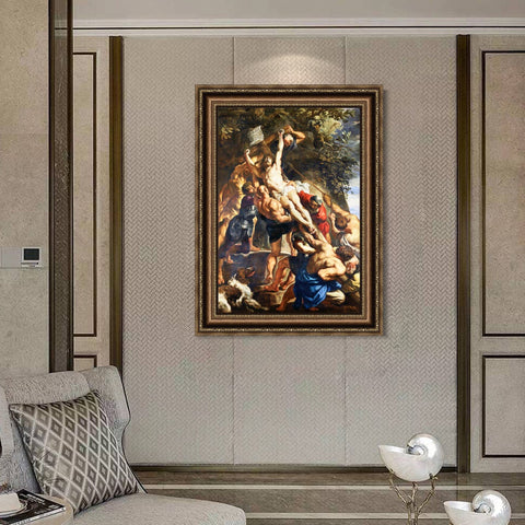 INVIN ART Framed Canvas Art Giclee Print Series#017 by Peter Paul Rubens Wall Art Living Room Home Office Decorations
