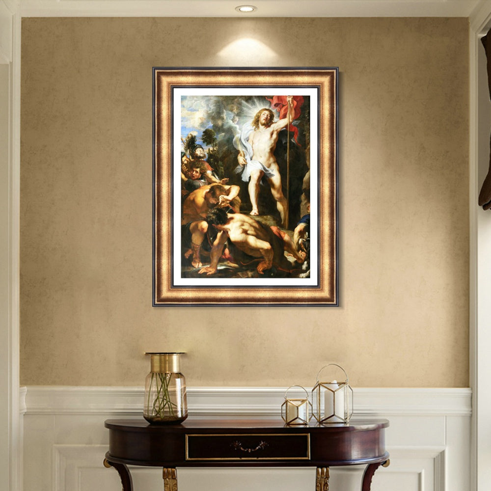 INVIN ART Framed Canvas Art Giclee Print Series#020 by Peter Paul Rubens Wall Art