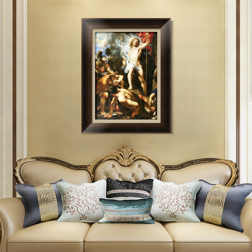 INVIN ART Framed Canvas Art Giclee Print Series#020 by Peter Paul Rubens Wall Art