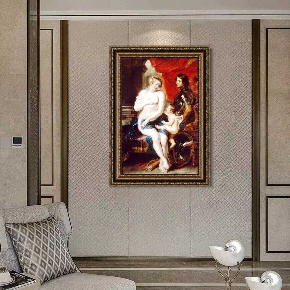 INVIN ART Framed Canvas Art Giclee Print Series#022 by Peter Paul Rubens Wall Art