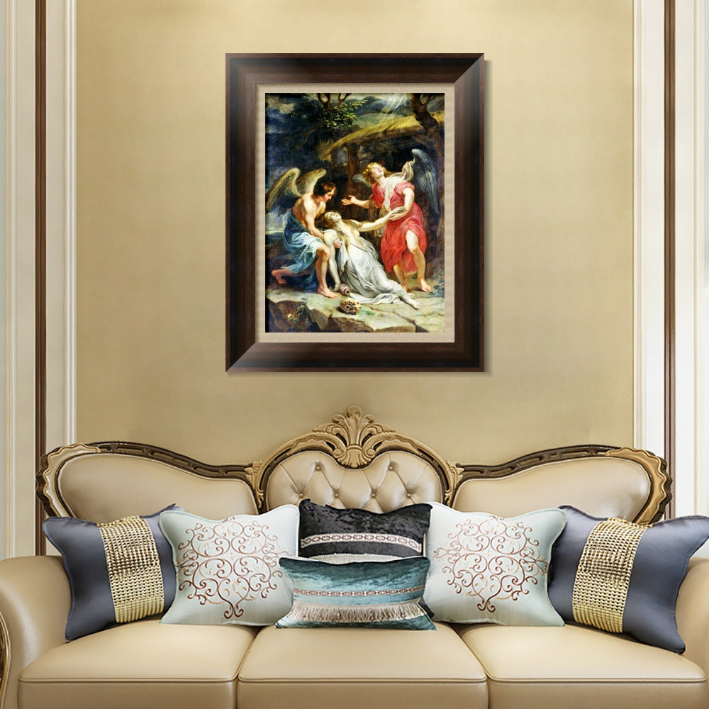 INVIN ART Framed Canvas Art Giclee Print Series#023 by Peter Paul Rubens Wall Art
