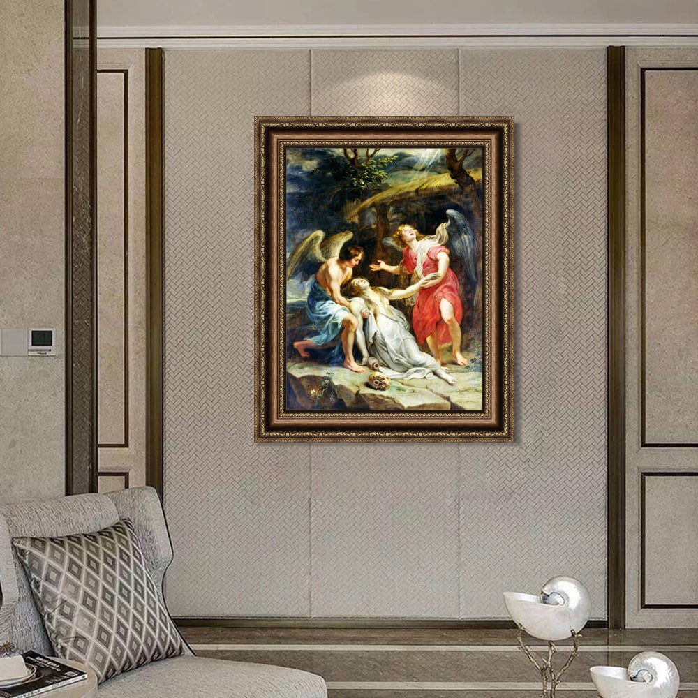 INVIN ART Framed Canvas Art Giclee Print Series#023 by Peter Paul Rubens Wall Art