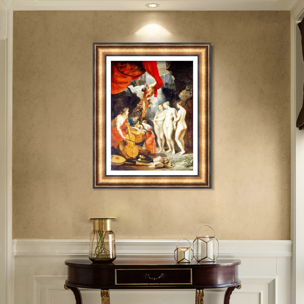 INVIN ART Framed Canvas Art Giclee Print Series#024 by Peter Paul Rubens Wall Art