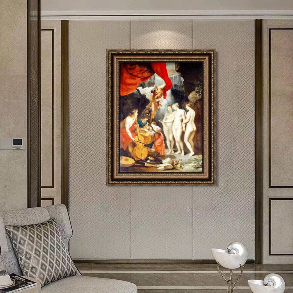 INVIN ART Framed Canvas Art Giclee Print Series#024 by Peter Paul Rubens Wall Art