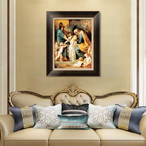 INVIN ART Framed Canvas Art Giclee Print Series#025 by Peter Paul Rubens Wall Art Living Room Home Office Decorations