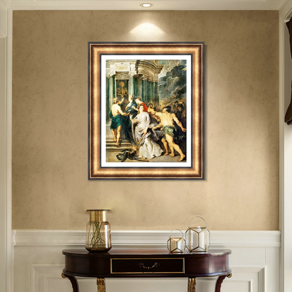 INVIN ART Framed Canvas Art Giclee Print Series#029 by Peter Paul Rubens Wall Art