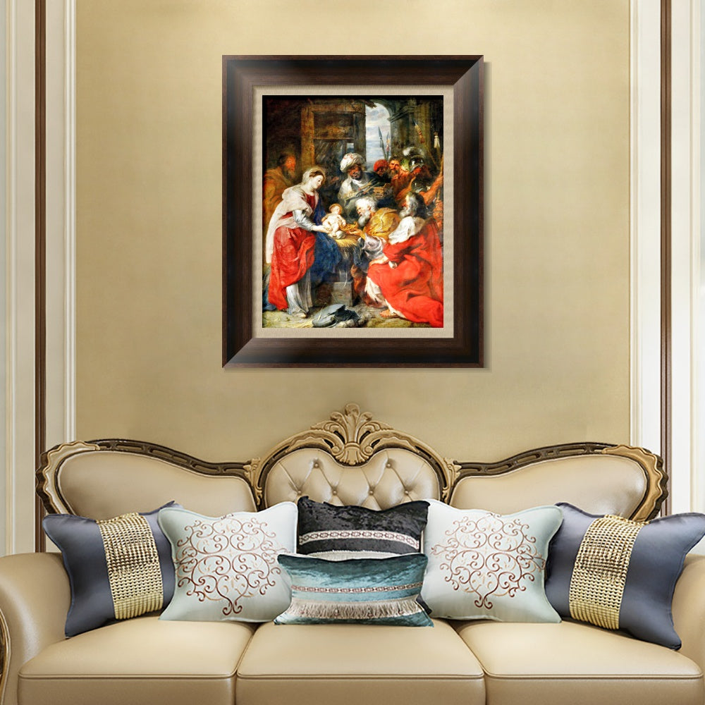 INVIN ART Framed Canvas Art Giclee Print Series#031 by Peter Paul Rubens Wall Art