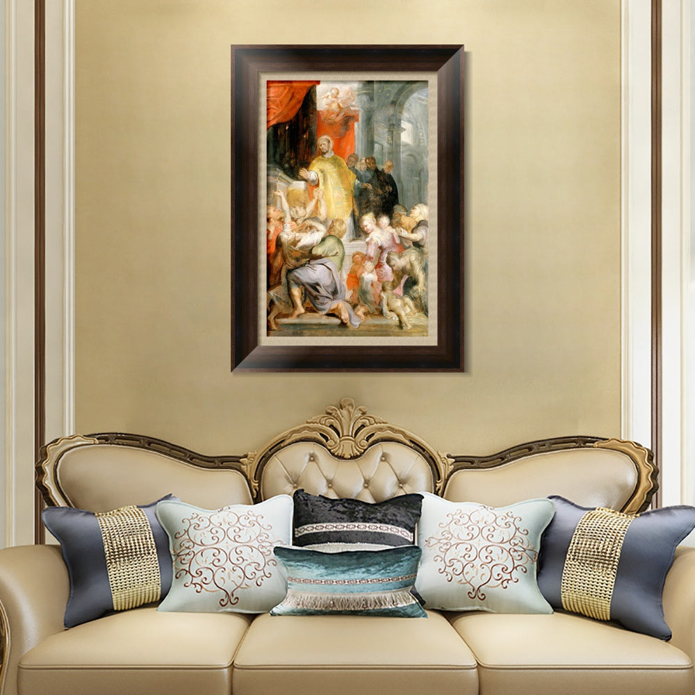INVIN ART Framed Canvas Art Giclee Print Series#034 by Peter Paul Rubens Wall Art
