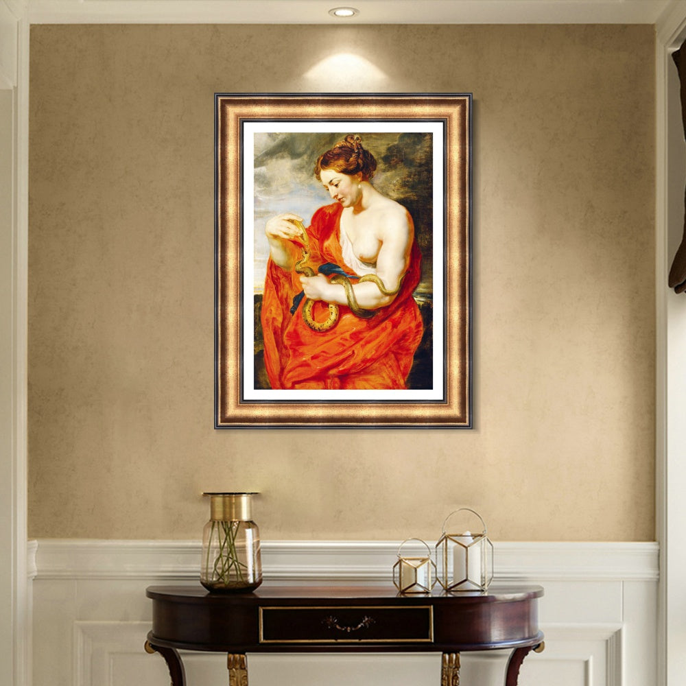 INVIN ART Framed Canvas Art Giclee Print Series#035 by Peter Paul Rubens Wall Art