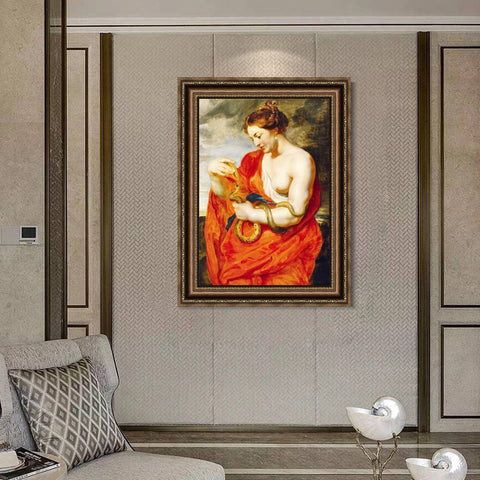 INVIN ART Framed Canvas Art Giclee Print Series#035 by Peter Paul Rubens Wall Art Living Room Home Office Decorations
