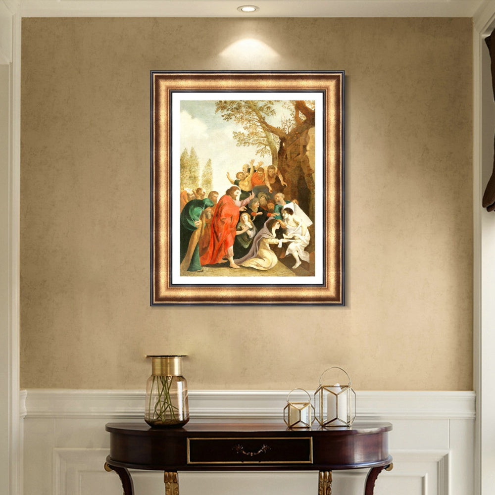 INVIN ART Framed Canvas Art Giclee Print Series#037 by Peter Paul Rubens Wall Art