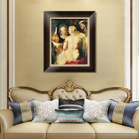 INVIN ART Framed Canvas Art Giclee Print Series#039 by Peter Paul Rubens Wall Art Living Room Home Office Decorations