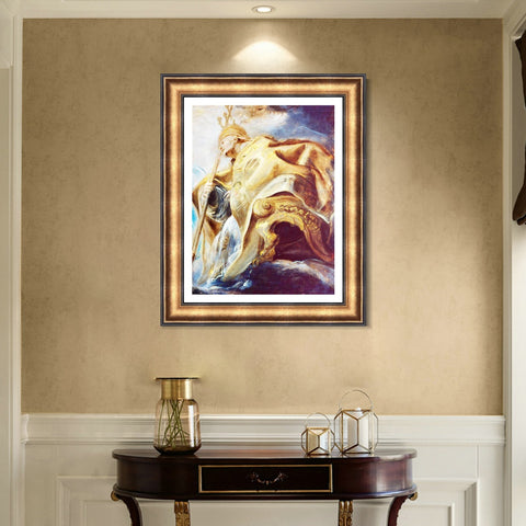 INVIN ART Framed Canvas Art Giclee Print Series#040 by Peter Paul Rubens Wall Art Living Room Home Office Decorations