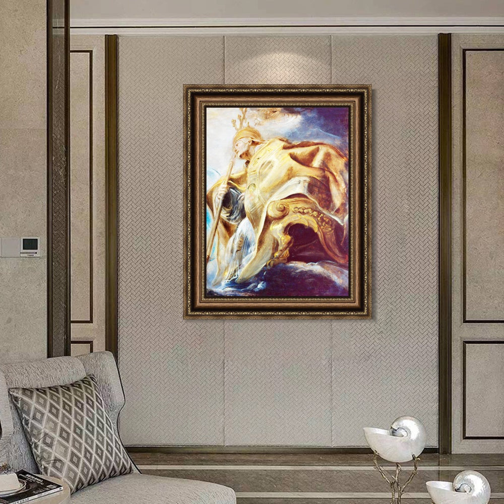 INVIN ART Framed Canvas Art Giclee Print Series#040 by Peter Paul Rubens Wall Art