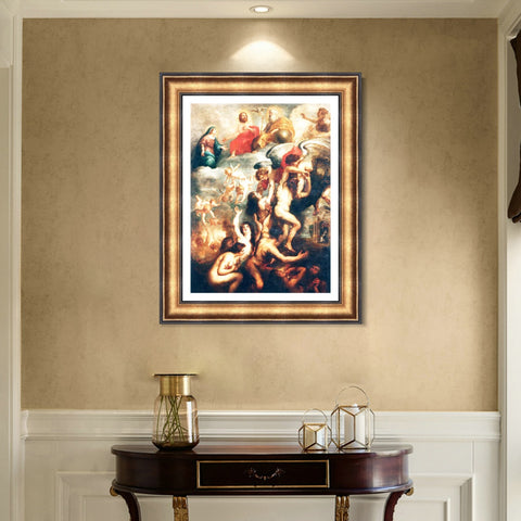 INVIN ART Framed Canvas Art Giclee Print Series#041 by Peter Paul Rubens Wall Art Living Room Home Office Decorations