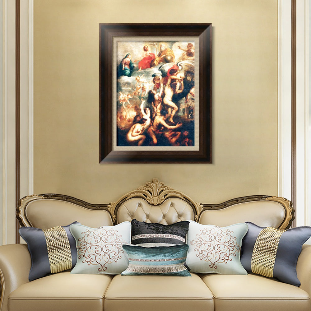 INVIN ART Framed Canvas Art Giclee Print Series#041 by Peter Paul Rubens Wall Art