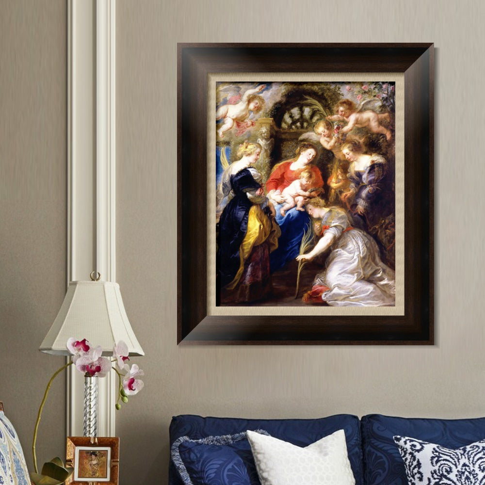 INVIN ART Framed Canvas Art Giclee Print Series#042 by Peter Paul Rubens Wall Art