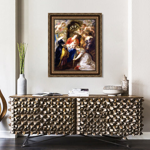 INVIN ART Framed Canvas Art Giclee Print Series#042 by Peter Paul Rubens Wall Art Living Room Home Office Decorations