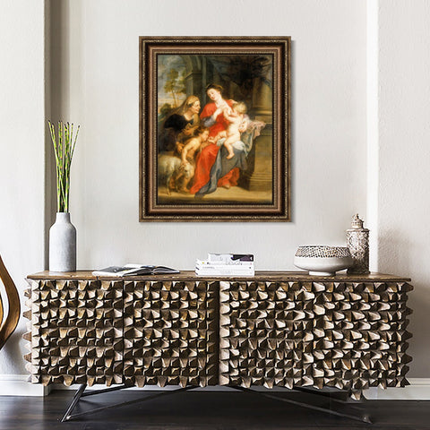 INVIN ART Framed Canvas Art Giclee Print Series#044 by Peter Paul Rubens Wall Art Living Room Home Office Decorations