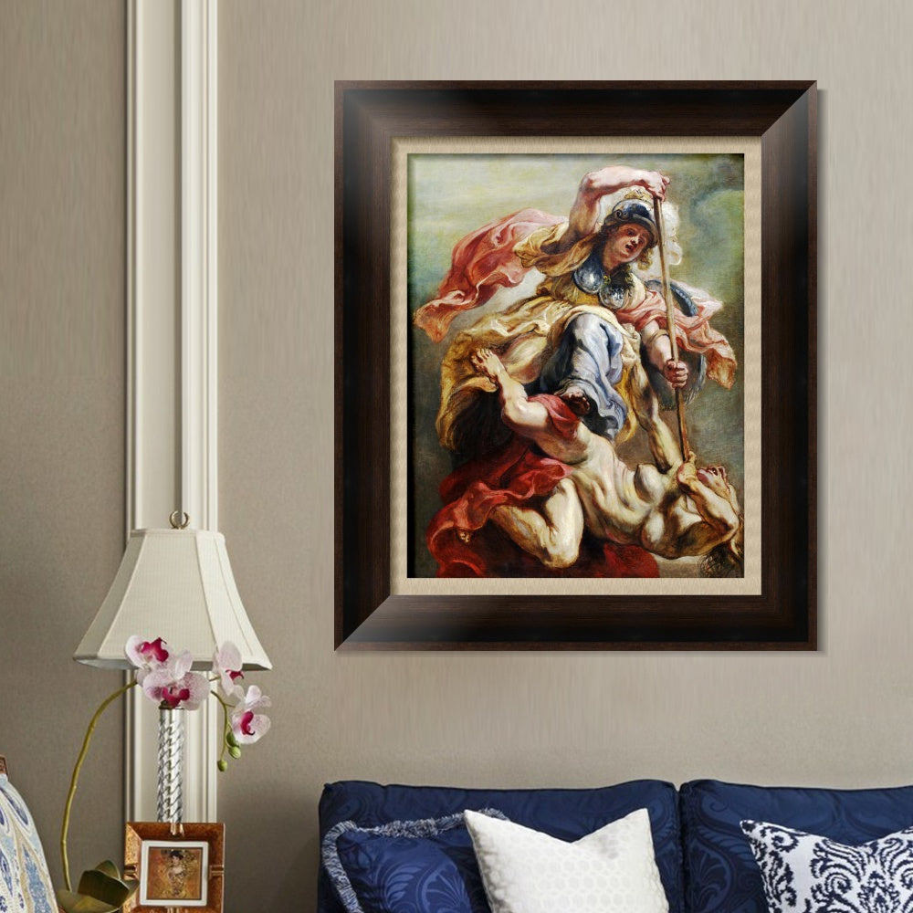INVIN ART Framed Canvas Art Giclee Print Series#045 by Peter Paul Rubens Wall Art