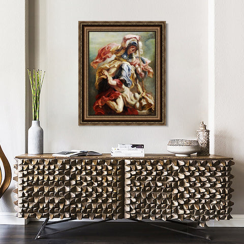 INVIN ART Framed Canvas Art Giclee Print Series#045 by Peter Paul Rubens Wall Art Living Room Home Office Decorations