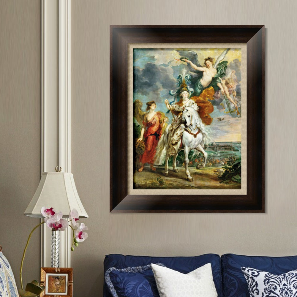 INVIN ART Framed Canvas Art Giclee Print Series#046 by Peter Paul Rubens Wall Art