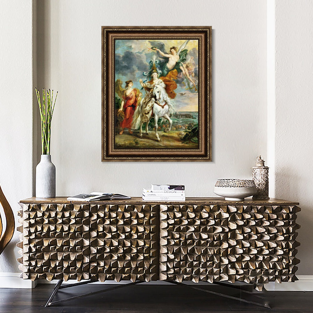 INVIN ART Framed Canvas Art Giclee Print Series#046 by Peter Paul Rubens Wall Art