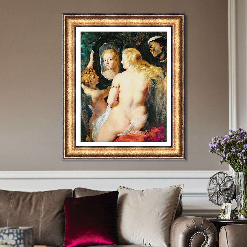 INVIN ART Framed Canvas Art Giclee Print Series#048 by Peter Paul Rubens Wall Art