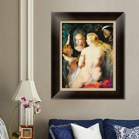 INVIN ART Framed Canvas Art Giclee Print Series#048 by Peter Paul Rubens Wall Art Living Room Home Office Decorations