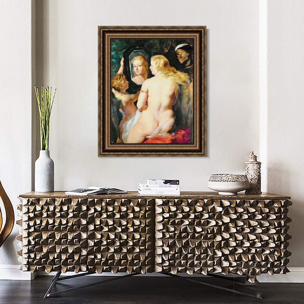 INVIN ART Framed Canvas Art Giclee Print Series#048 by Peter Paul Rubens Wall Art