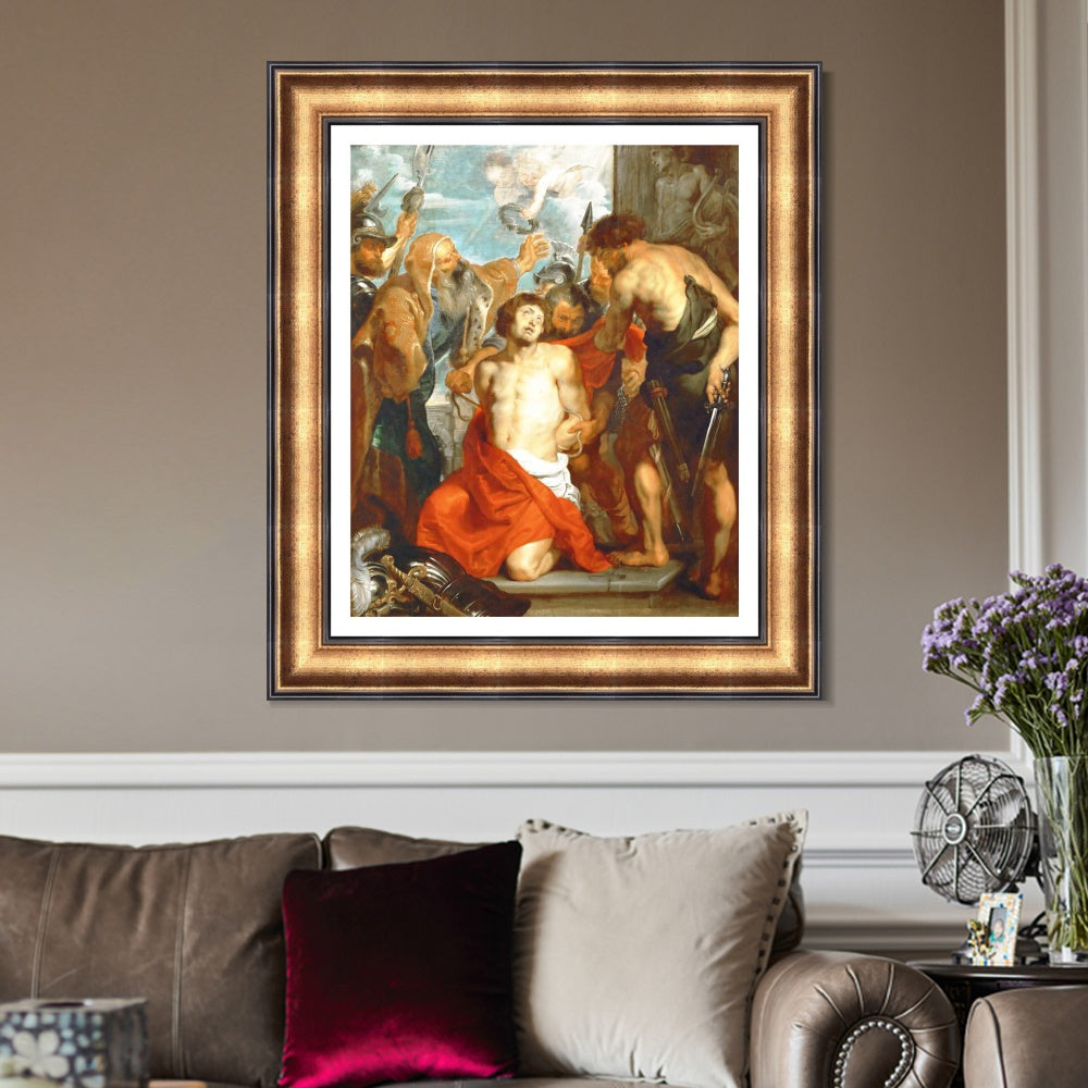 INVIN ART Framed Canvas Art Giclee Print Series#049 by Peter Paul Rubens Wall Art