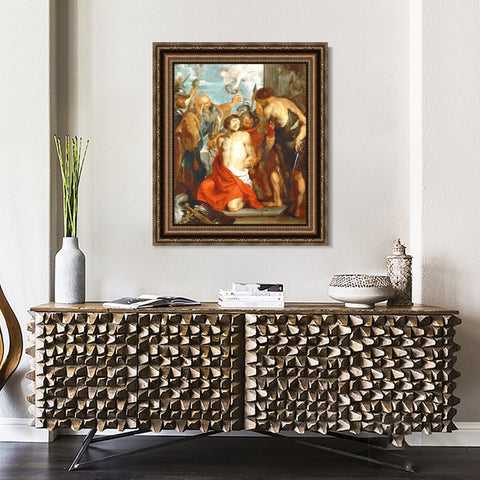 INVIN ART Framed Canvas Art Giclee Print Series#049 by Peter Paul Rubens Wall Art Living Room Home Office Decorations