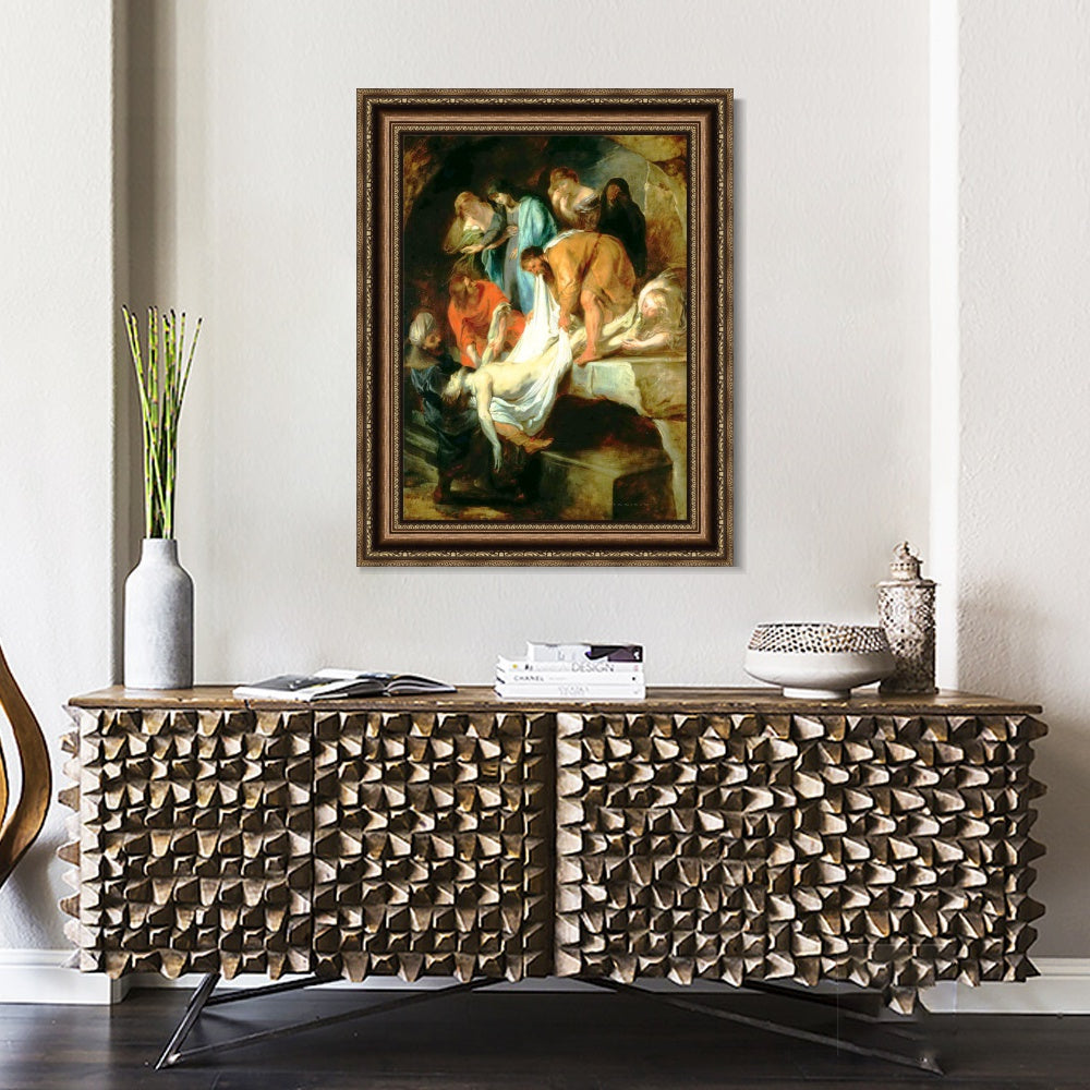 INVIN ART Framed Canvas Art Giclee Print Series#051 by Peter Paul Rubens Wall Art