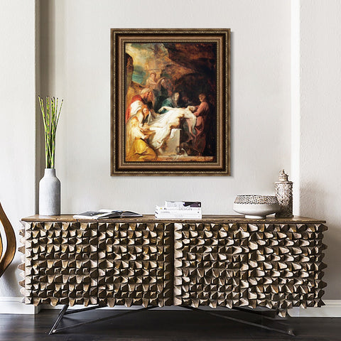 INVIN ART Framed Canvas Art Giclee Print Series#052 by Peter Paul Rubens Wall Art Living Room Home Office Decorations