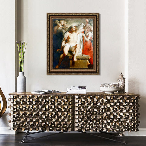 INVIN ART Framed Canvas Art Giclee Print Series#053 by Peter Paul Rubens Wall Art Living Room Home Office Decorations