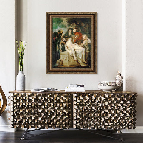 INVIN ART Framed Canvas Art Giclee Print Series#055 by Peter Paul Rubens Wall Art Living Room Home Office Decorations